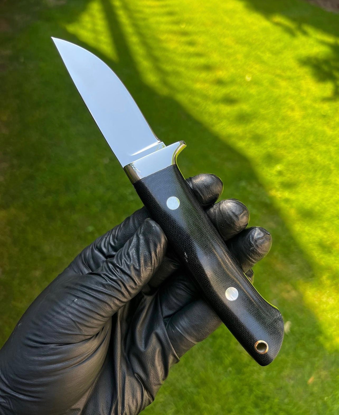 Handmade 440C Steel High Mirror Polished Blade EDC