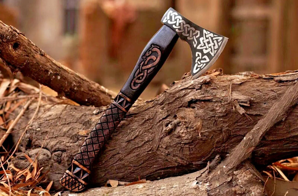 Custom Handmade Viking Axe