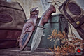 Custom handmade Damascus steel hunting knife