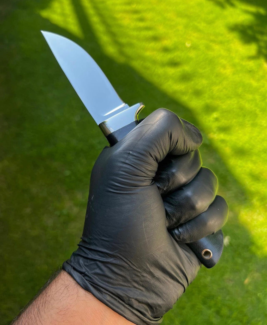 Handmade 440C Steel High Mirror Polished Blade EDC