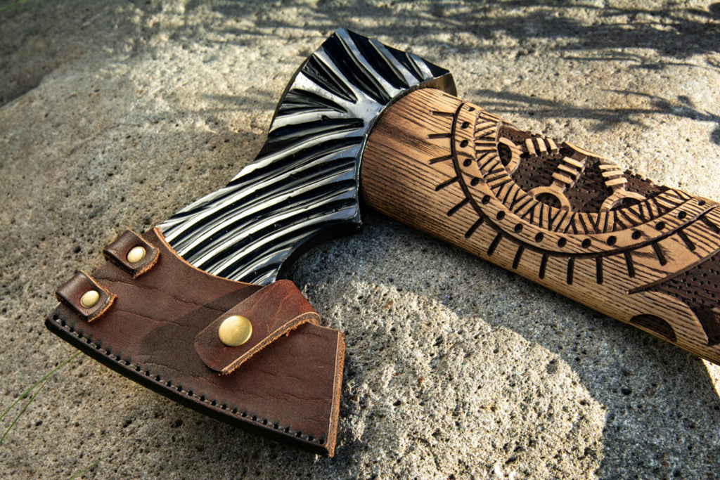 Hand-Forged Viking axe