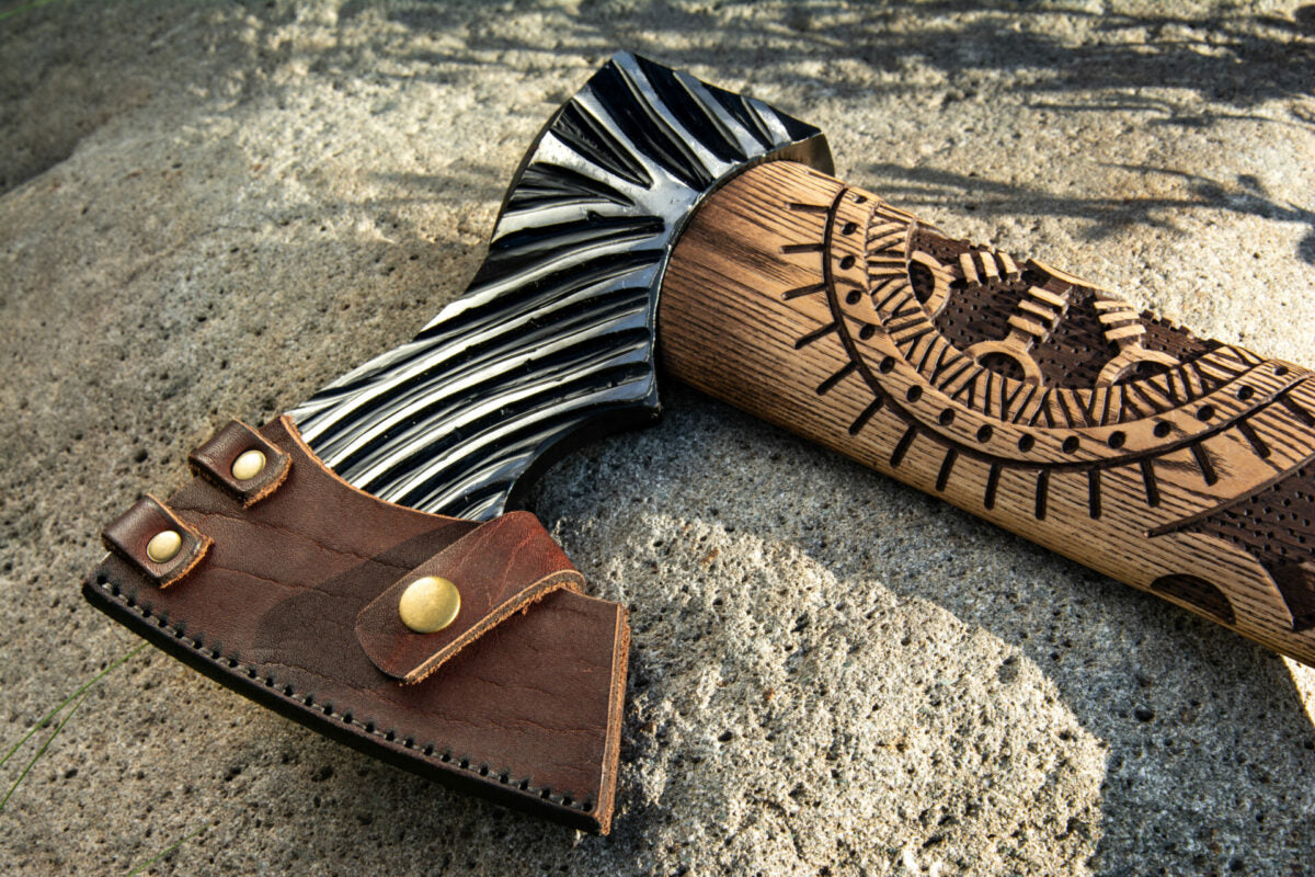 Hand-Forged Viking axe