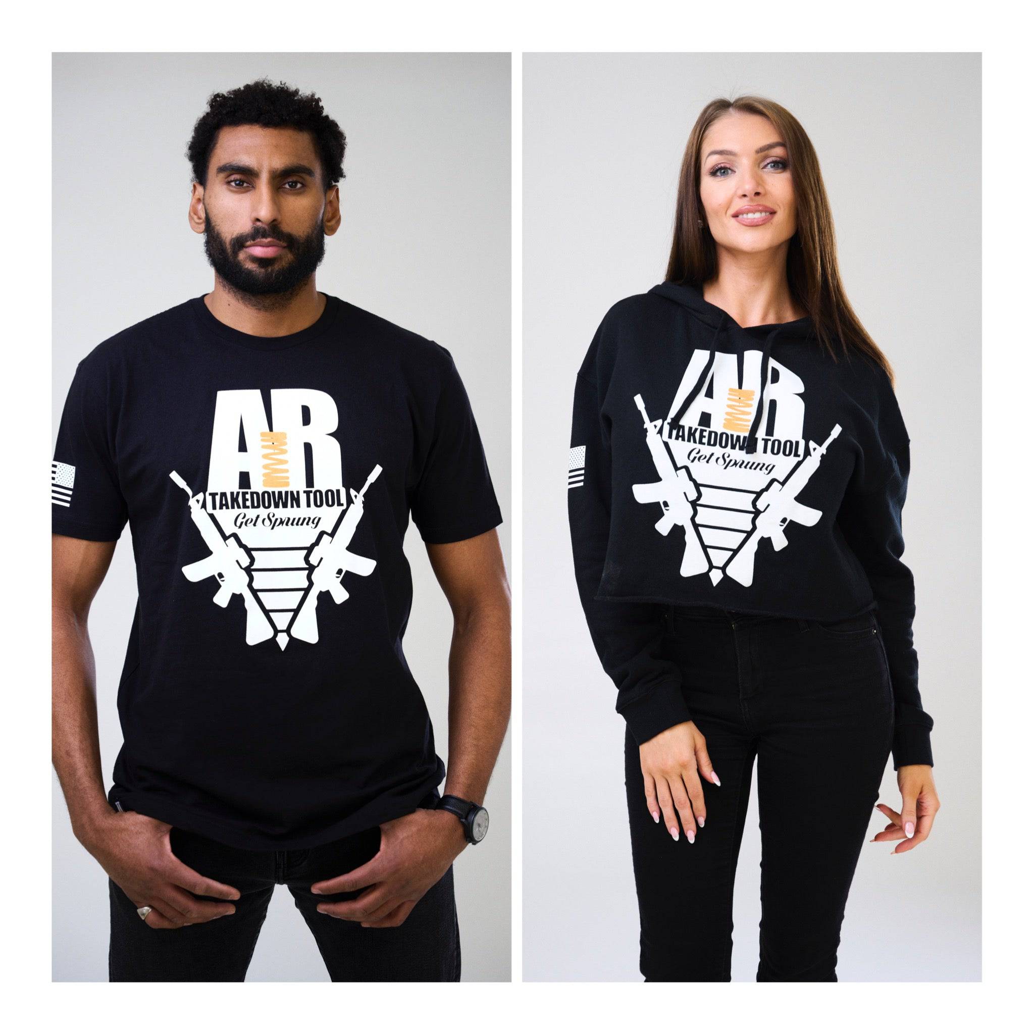 Get Sprung Authentic V3 The TAKEDOWN unisex black T-Shirt xs-xxxl
