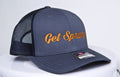 The trucker style GET SPRUNG grey & orange- Authentic AR-TT