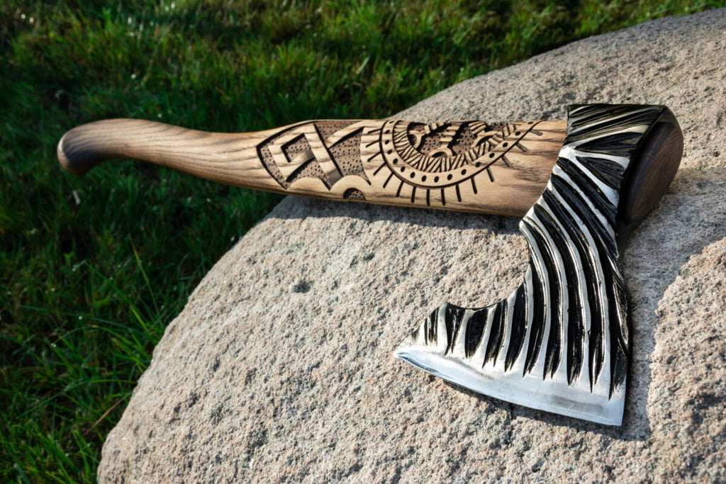 Hand-Forged Viking axe