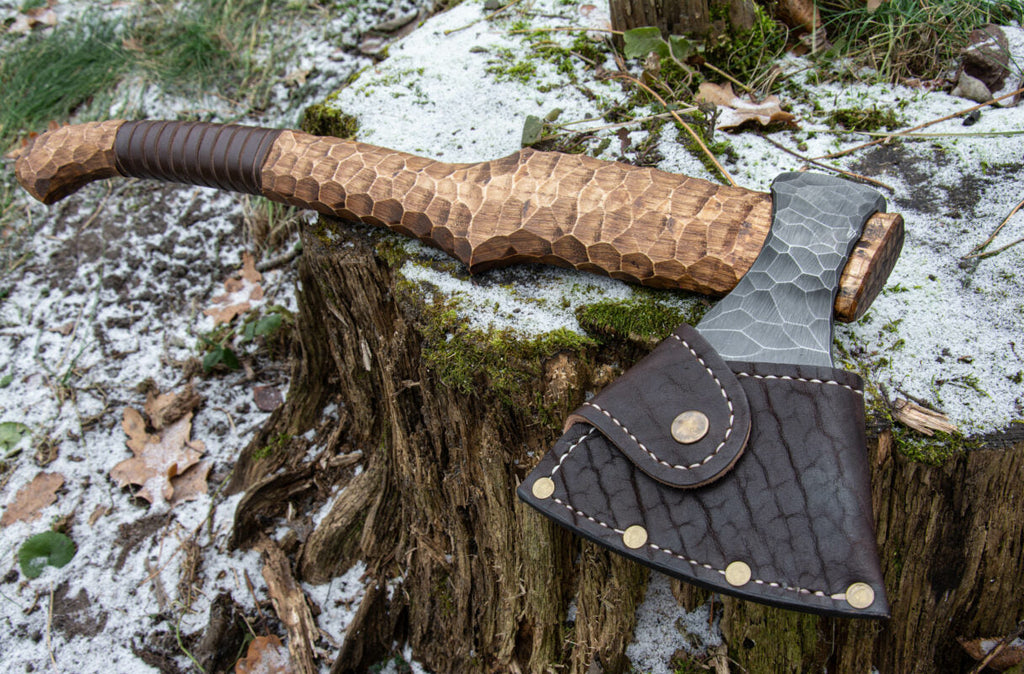 HAND-FORGED AXE