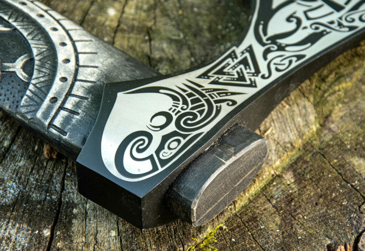Hand-Forged Viking axe