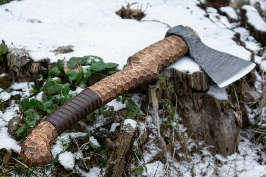 HAND-FORGED AXE