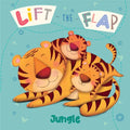 Lift-The-Flap Jungle - Board Book