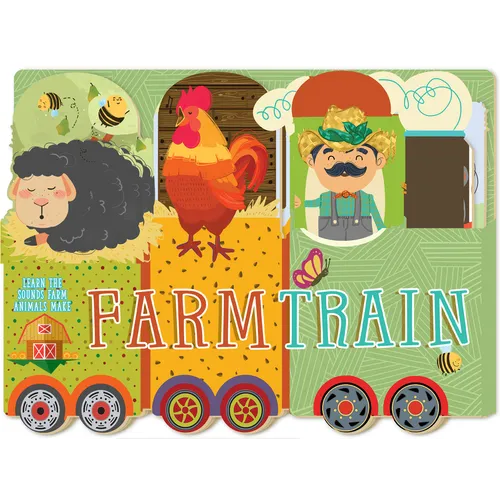 Farm Train - Board Book