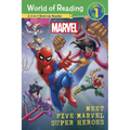 World of Reading: Meet Five Marvel Super Heroes - Paperback