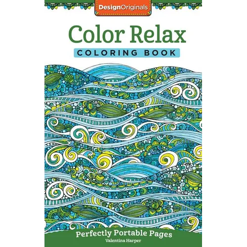 Color Relax Coloring Book: Perfectly Portable Pages - Paperback