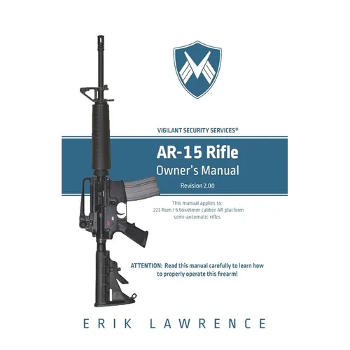 AR-15 Rifle Owner Manual - Paperback