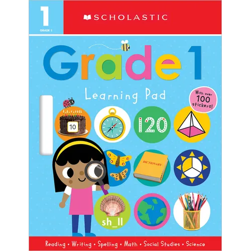 First Grade Learning Pad: Scholastic Early Learners (Learning Pad) - Paperback