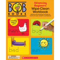 Bob Books - Wipe-Clean Workbook: Advancing Beginners Phonics, Ages 4 and Up, Kindergarten (Stage 2: Emerging Reader) - Paperback
