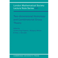 Two-Dimensional Homotopy and Combinatorial Group Theory - Paperback