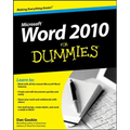 Word 2010 For Dummies - Paperback