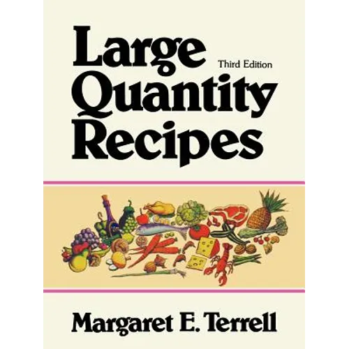 Large Quantity Recipes - Paperback