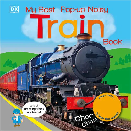 My Best Pop-Up Noisy Train Book - Board Book