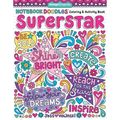 Notebook Doodles Superstar: Coloring & Activity Book - Paperback