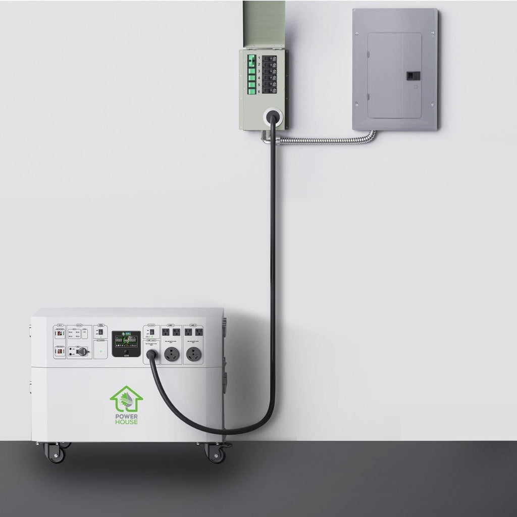 Refurbished - Nature's Generator 120V/240V 30A 6-Circuit Manual Transfer Switch