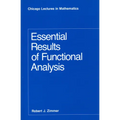 Essential Results of Functional Analysis - Paperback