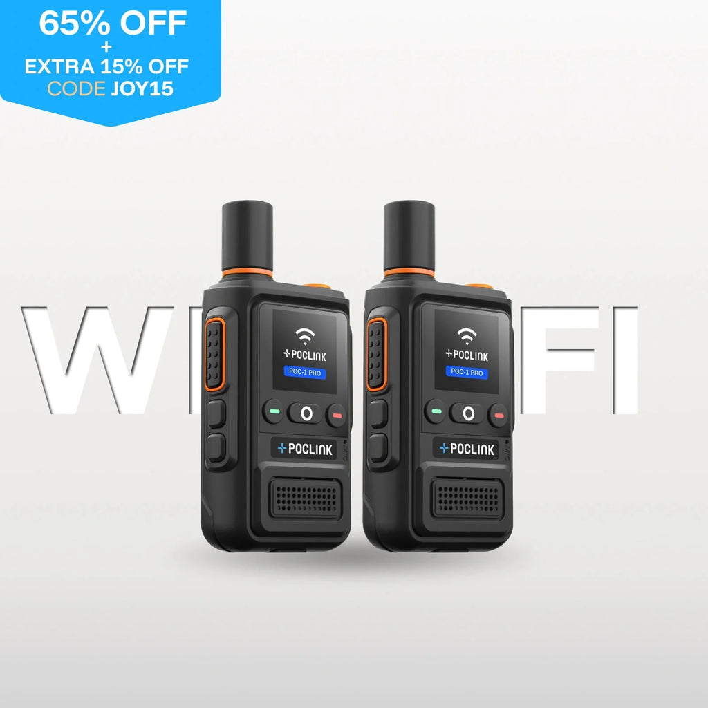 POC-1 Pro 4G + Wi-Fi Global Walkie Talkie