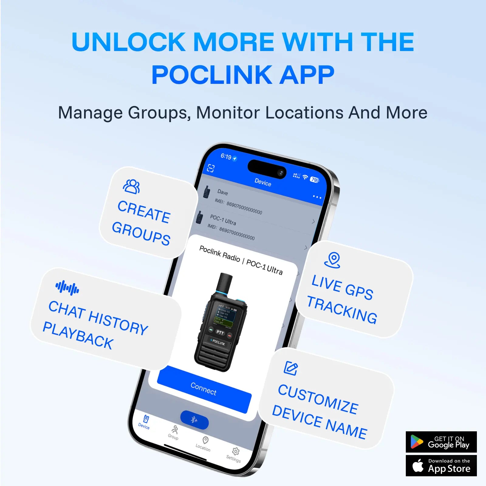 POC-1 Ultra 4G + Analog Global Walkie Talkie