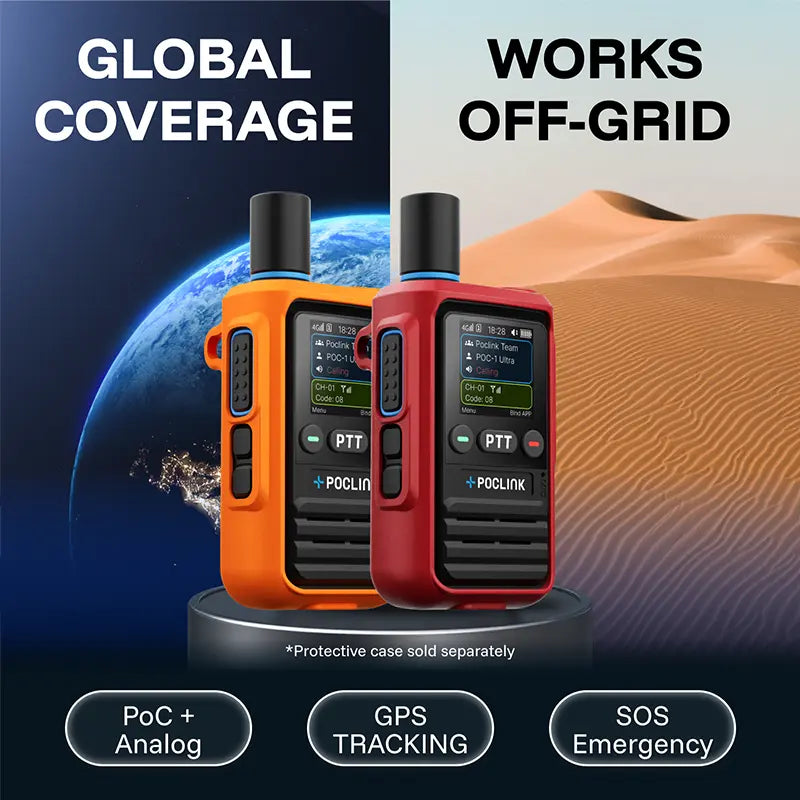 POC-1 Ultra 4G + Analog Global Walkie Talkie