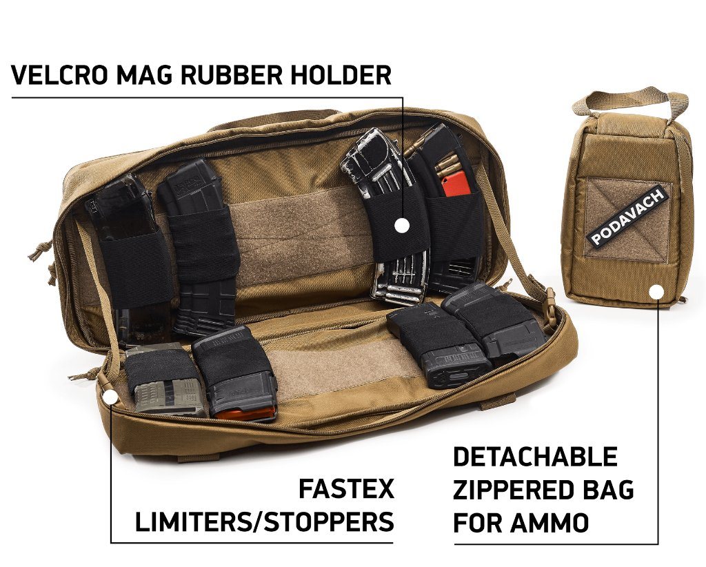 Mag Range Bag for Gun Magazines and Speed Loader
