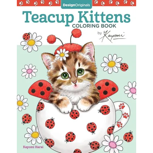 Teacup Kittens Coloring Book - Paperback