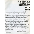 Andrews County History - Paperback