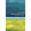 Hermeneutics: A Very Short Introduction - Paperback