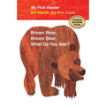 My First Reader Brown Bear, Brown Bear, What Do You See? - Hardcover