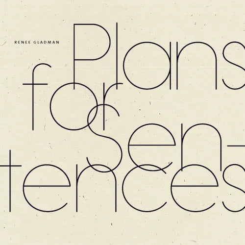 Plans for Sentences - Paperback