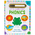 Let's Learn: First Phonics: (Early Reading Skills, Letter Writing Workbook, Pen Control, Write and Wipe) - Paperback
