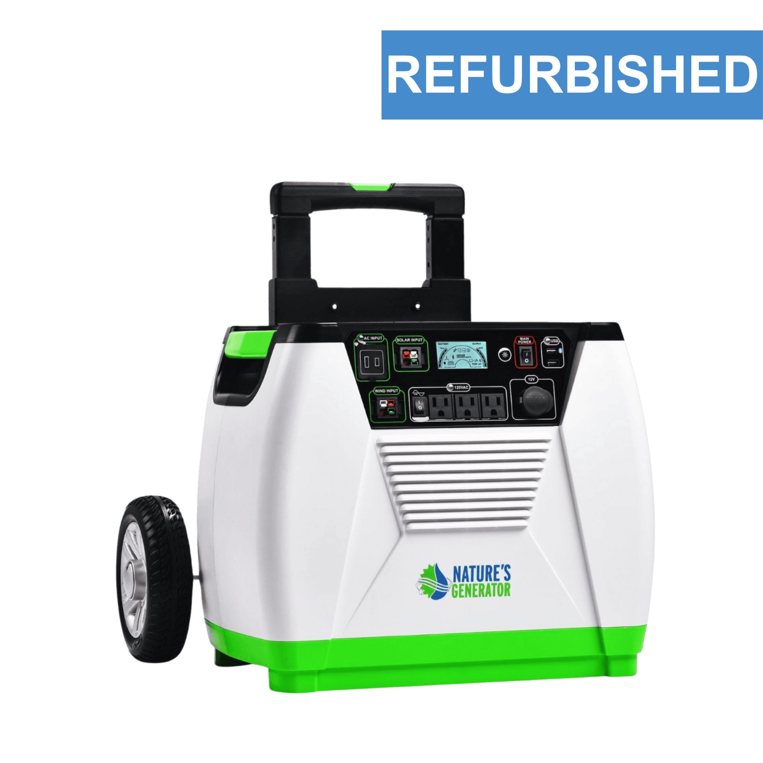 Refurbished - 1800 Watt Solar and Wind Power Generator
