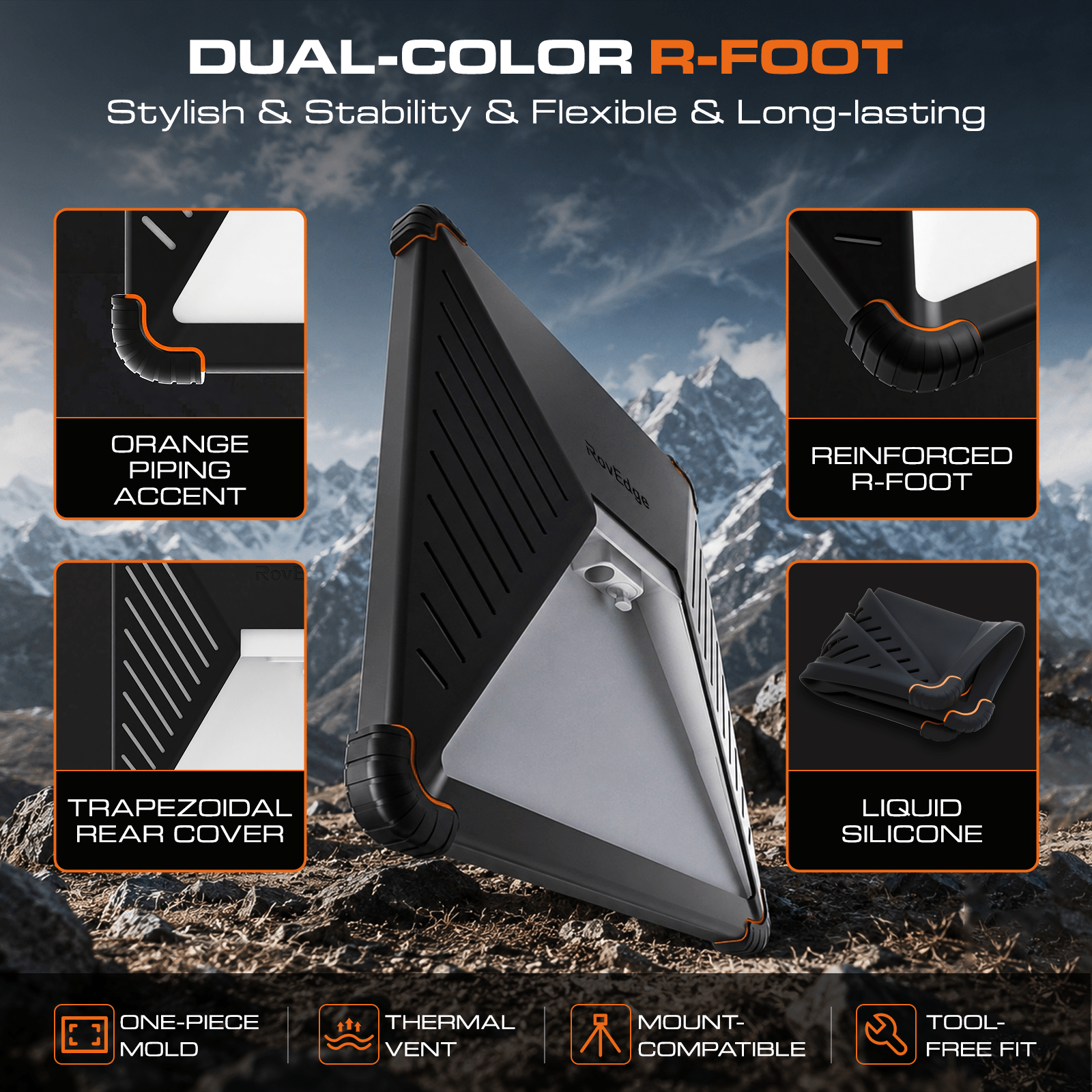 Starlink Mini R-Foot Armor Case | RovEdge