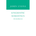 Linguistic Semantics: An Introduction - Paperback