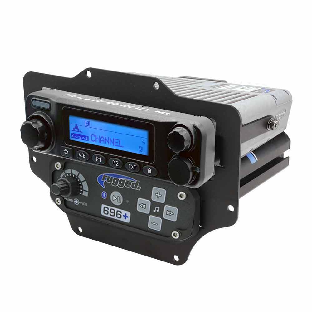 Honda Talon Complete Communication Kit with Bluetooth Intercom and 2-Way Radio - 696 PLUS Remote Head / M1 VHF Business Band