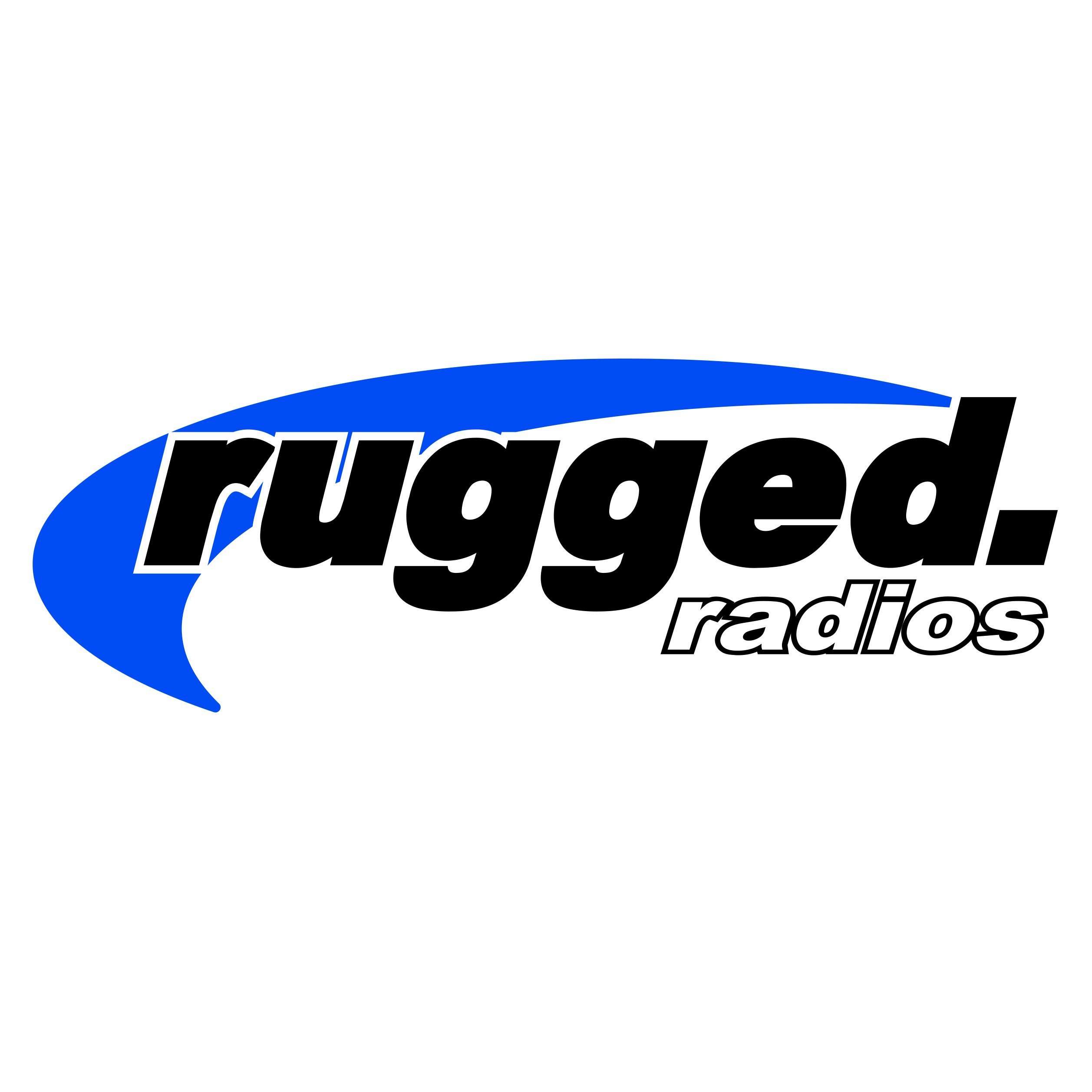 Rugged Radios Die Cut Stickers - Available In A Variety of Sizes - 30 Inch