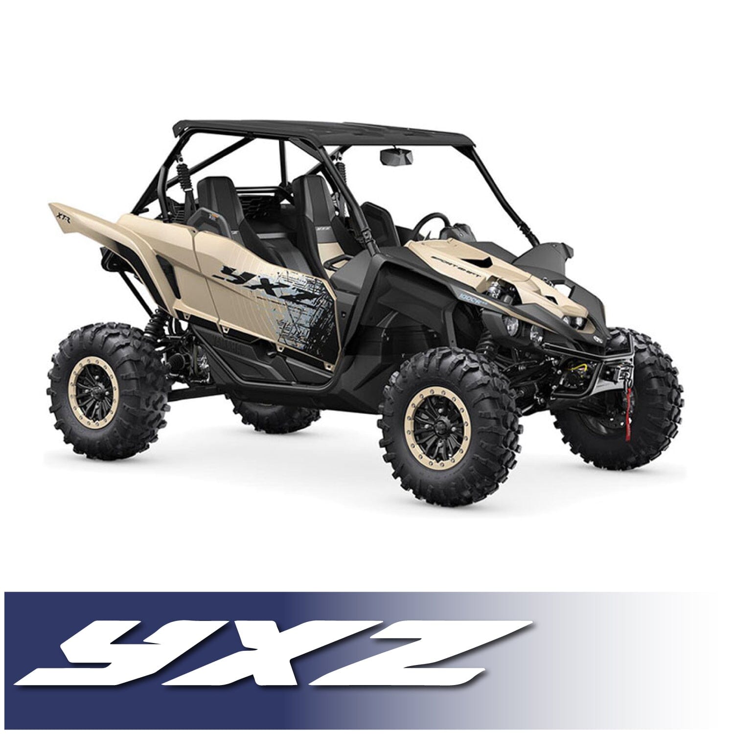 YXZ 1000R Complete Communication Kit with Bluetooth Intercom and 2-Way Radio - 696 PLUS / M1 VHF Business Band