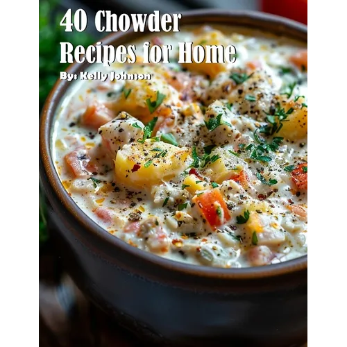 40 Chowder Recipes for Home - Paperback