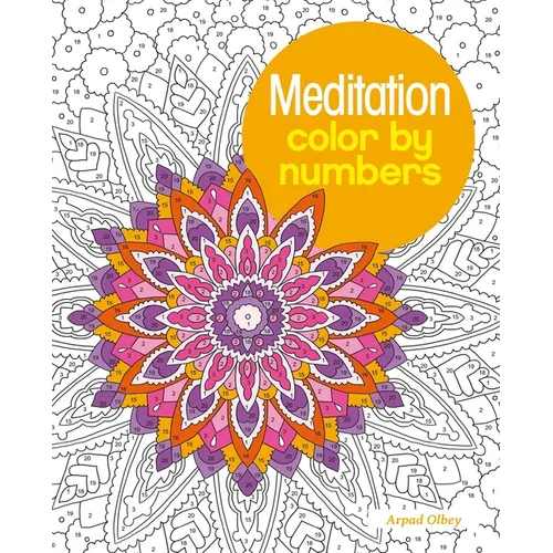 Meditation Color by Numbers - Paperback