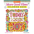 More Good Vibes Coloring Book - Paperback
