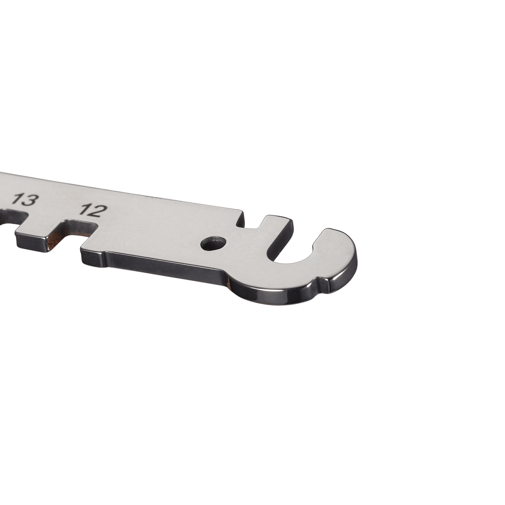 Spoke Wrench & Screwdriver- Short, 1 slot