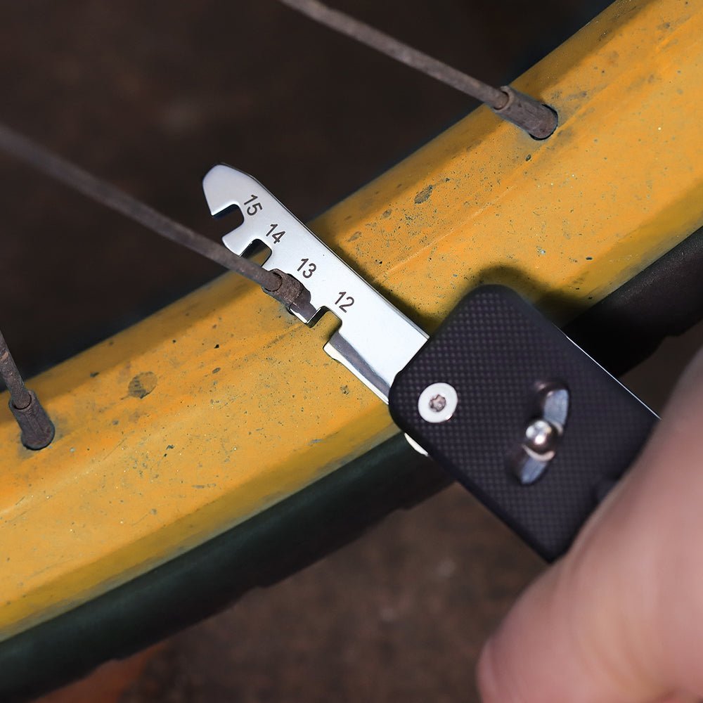 Spoke Wrench & Screwdriver- Short, 1 slot