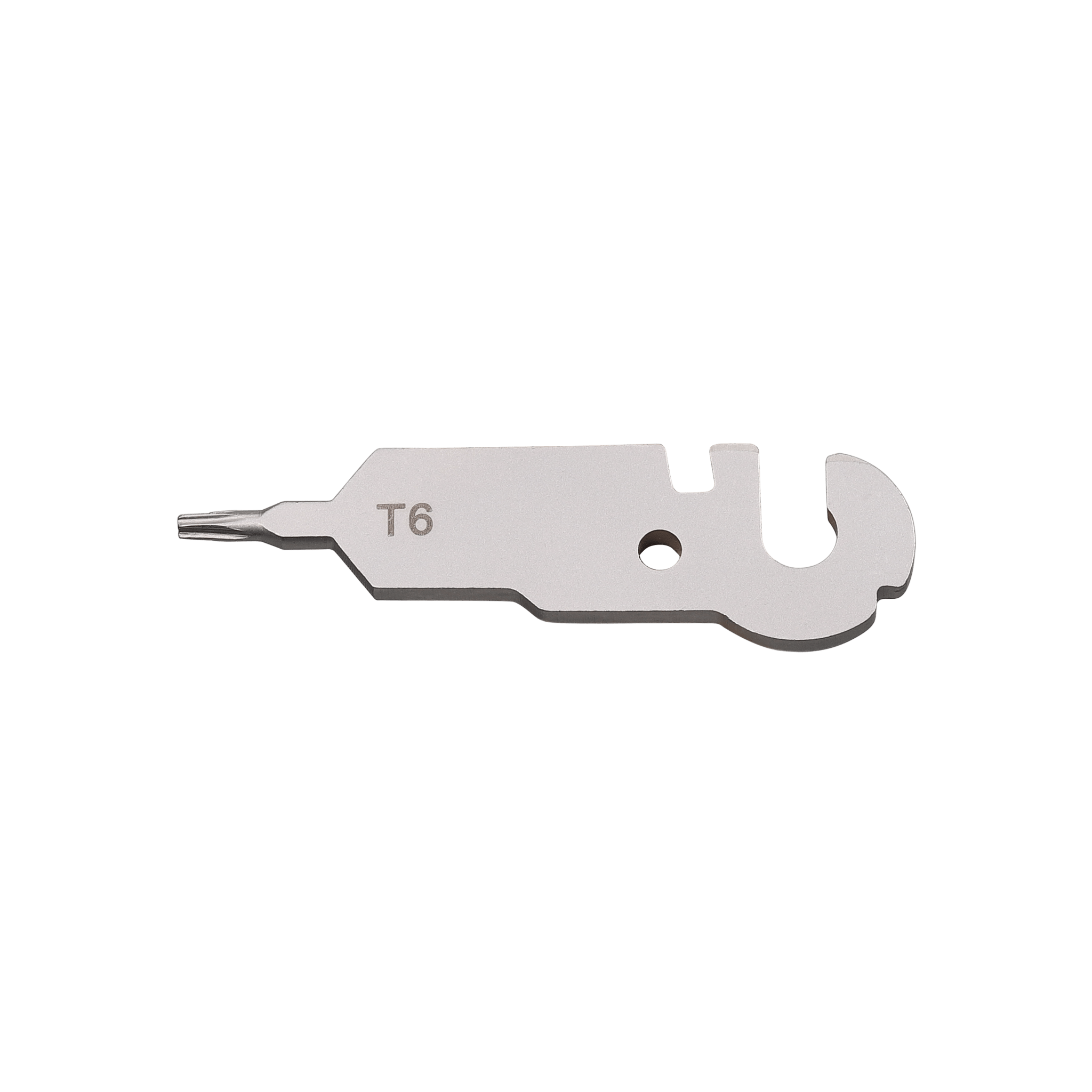 T6 Torx Wrench- Short, 1 slot