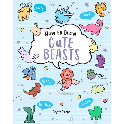 How to Draw Cute Beasts - Paperback