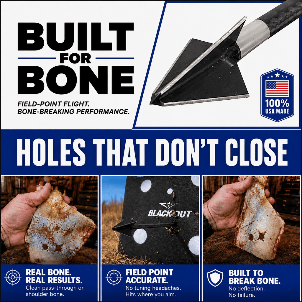 TOTA | 125 grain broadhead | 1-1/8 inch | fixed 3-blade